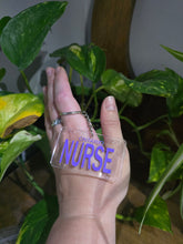 Load image into Gallery viewer, Nurse License plate Key chain