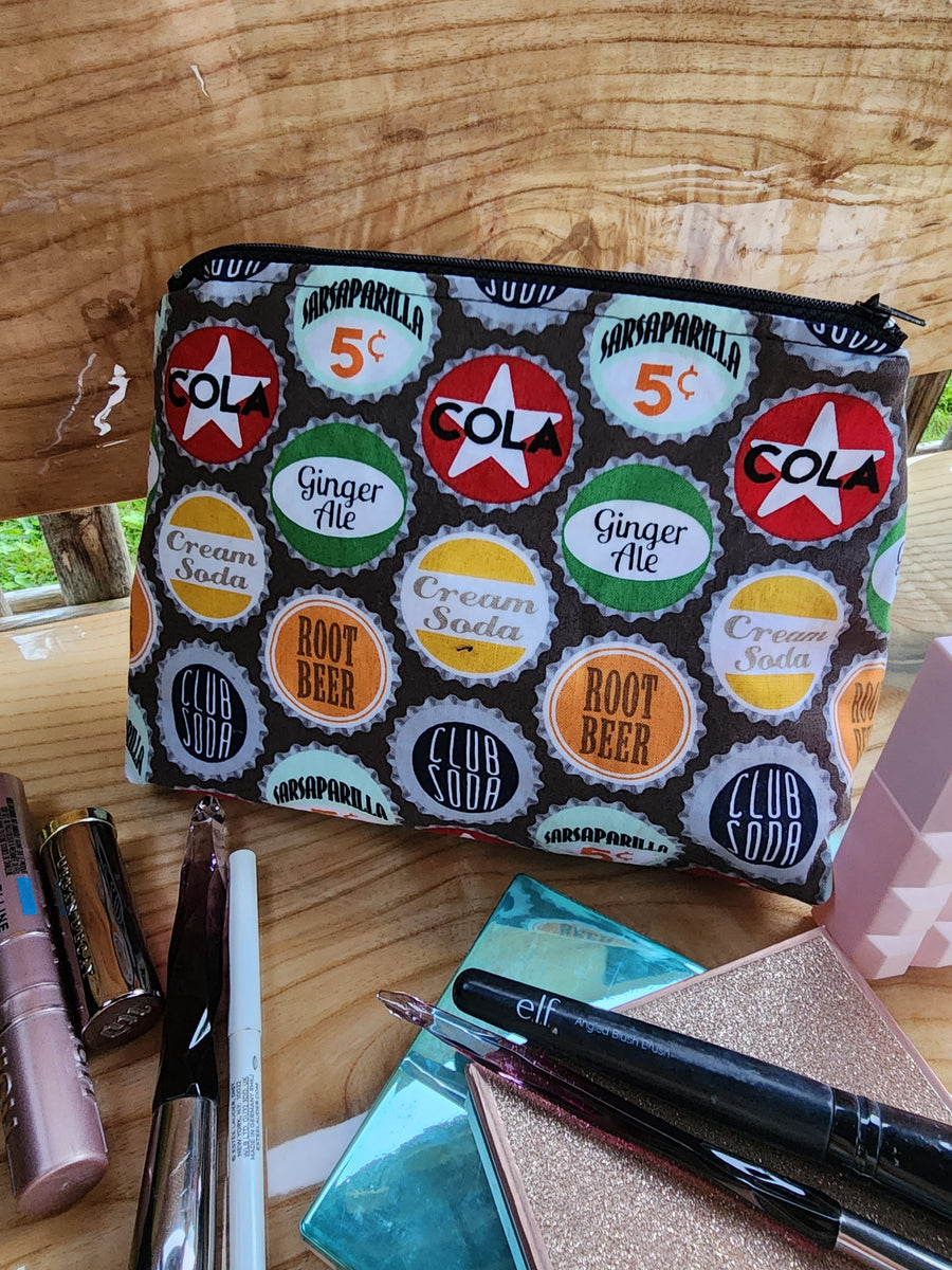 Bottle cap Make up Bag – Trimmed Renovations