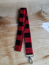 Load image into Gallery viewer, Buffalo Plaid Lanyard