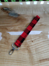 Load image into Gallery viewer, Buffalo Plaid Key fob