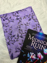 Load image into Gallery viewer, Violet leaves book sleeve