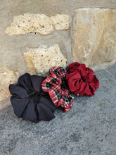 Load image into Gallery viewer, Holiday Plaid Scrunchie
