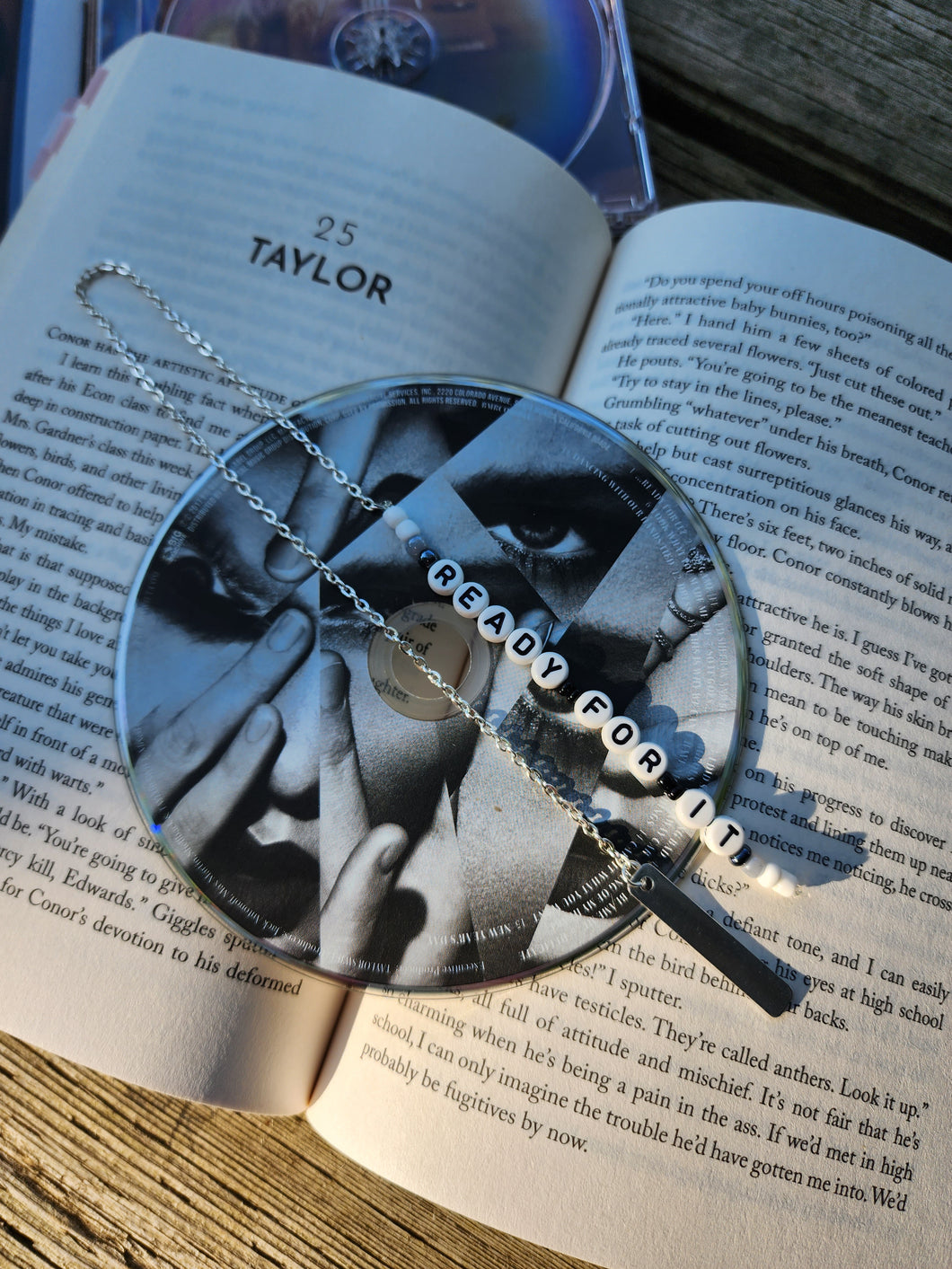 Ready for it  Friendship bracelet bookmark