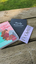 Load image into Gallery viewer, Fuck off im reading floral letters bookmark

