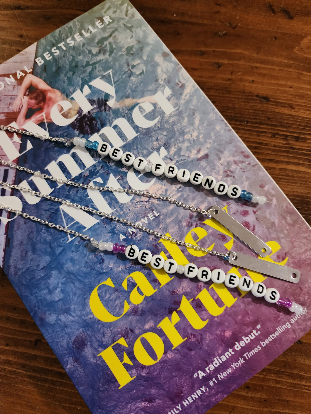 Best friends - friendship bracelet bookmark set