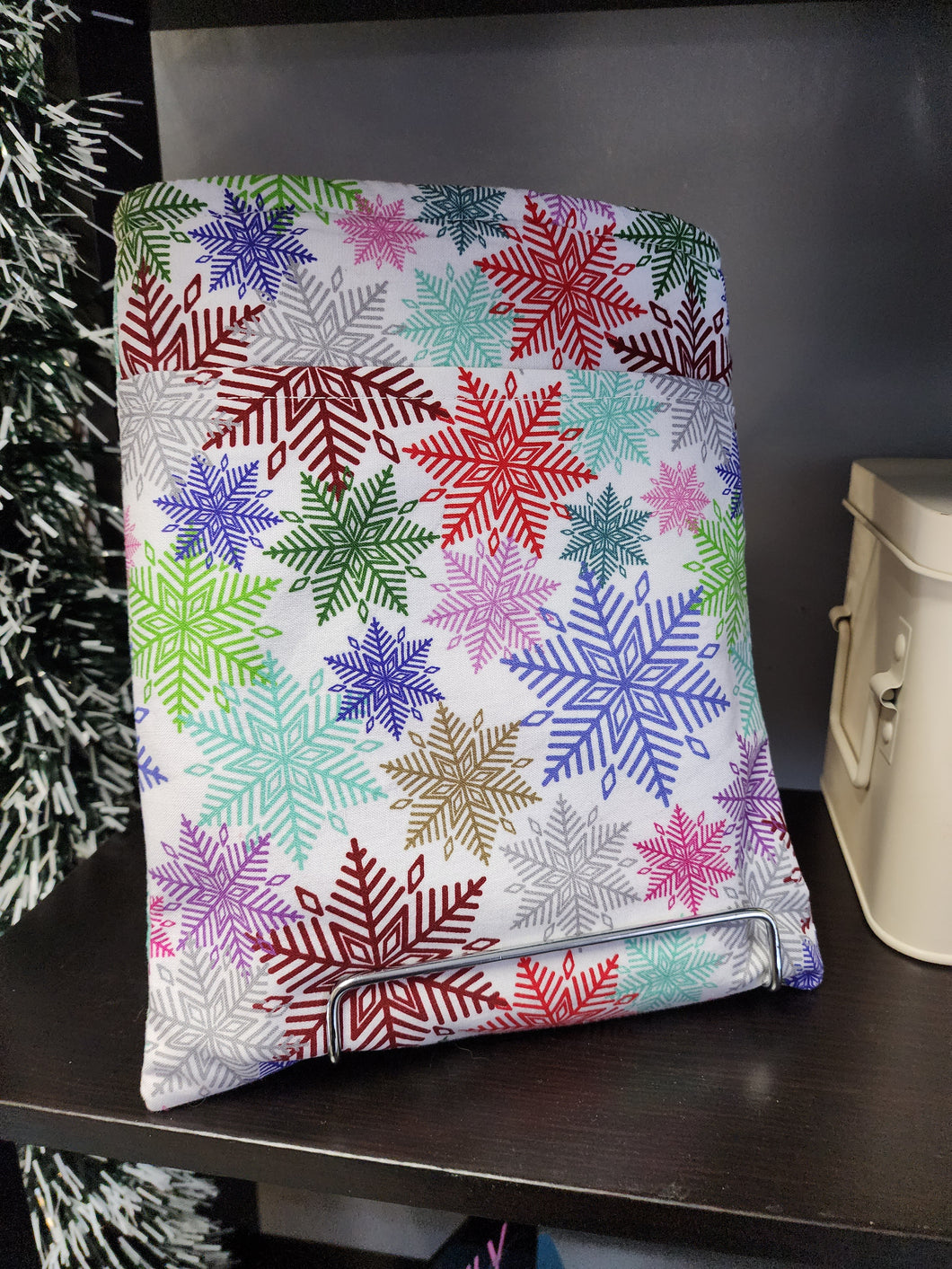 Colourful snowflakes Book Sleeve