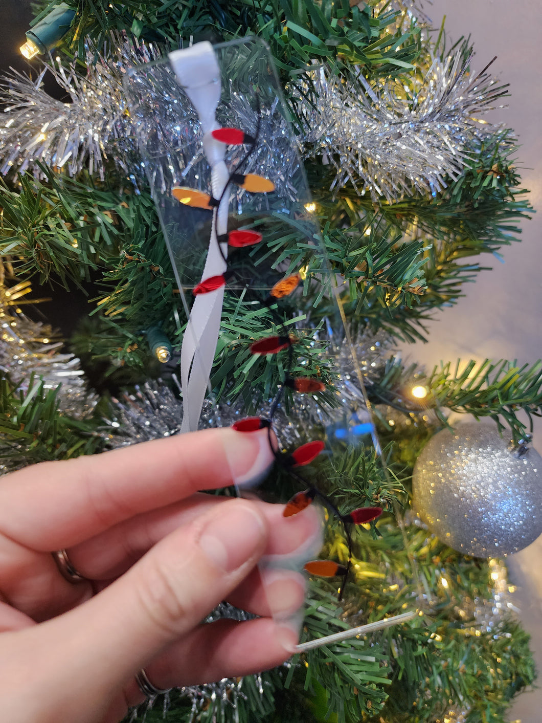 twinkle lights bookmark
