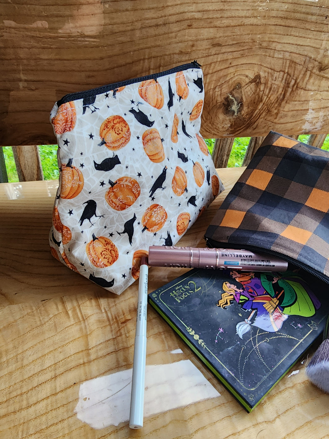 Spooky Vibes make up bag