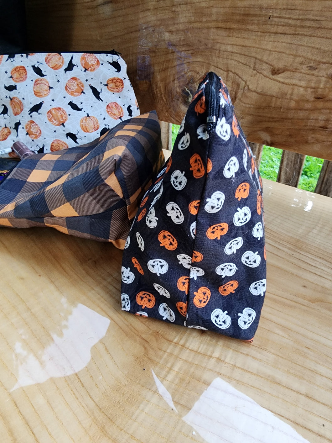 Tiny Pumpkin Make up bag