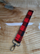 Load image into Gallery viewer, Buffalo Plaid Key fob
