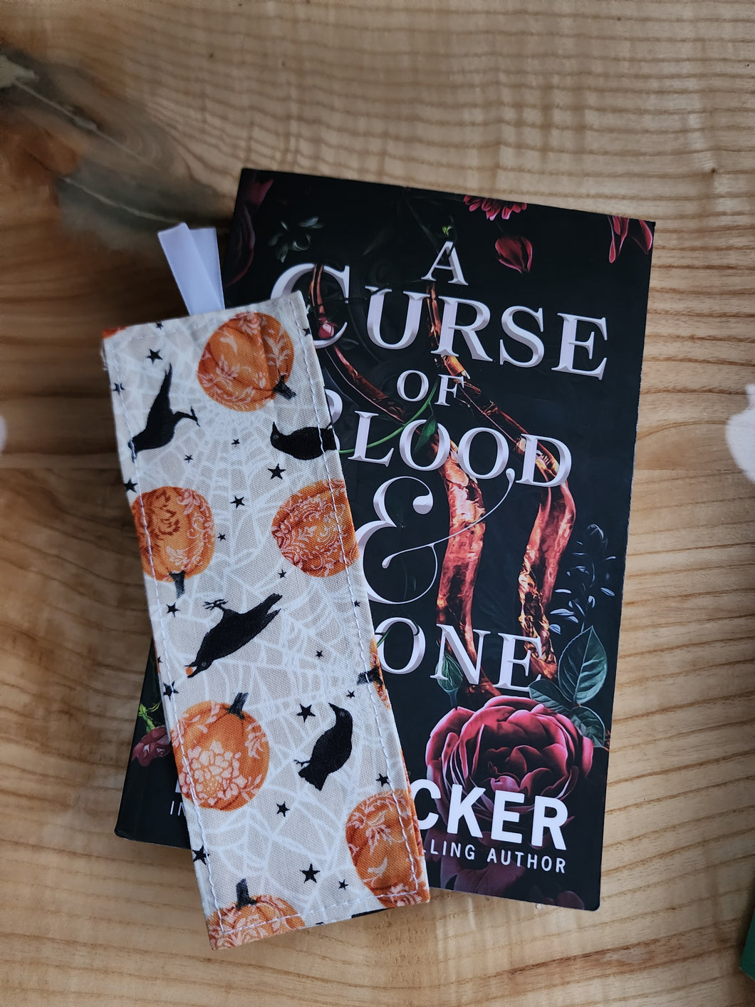 Spooky vibes bookmarks