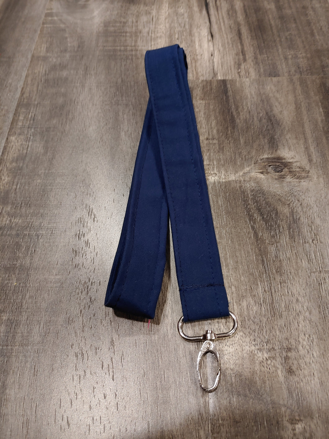 Navy lanyard
