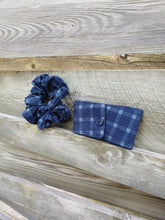 Load image into Gallery viewer, Plaid Shirt scrunchie
