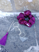 Load image into Gallery viewer, Plum scrunchie
