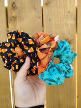 Load image into Gallery viewer, Bat vibes scrunchie
