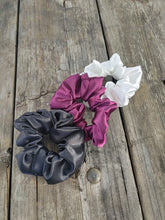 Load image into Gallery viewer, Obsidian Silky Scrunchie
