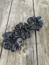 Load image into Gallery viewer, Obsidian Silky Scrunchie
