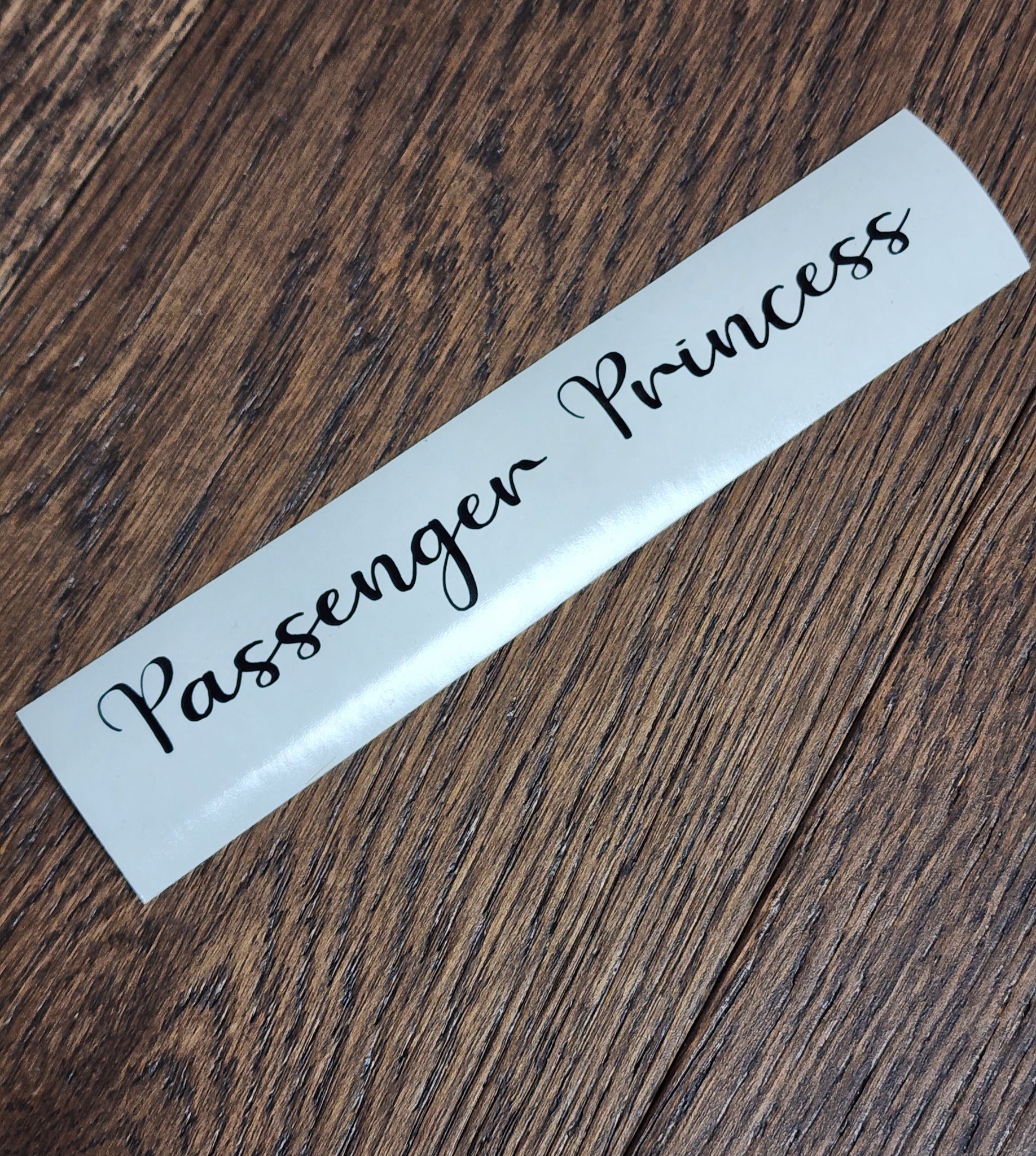 Passenger Princess Decal – Trimmed Renovations