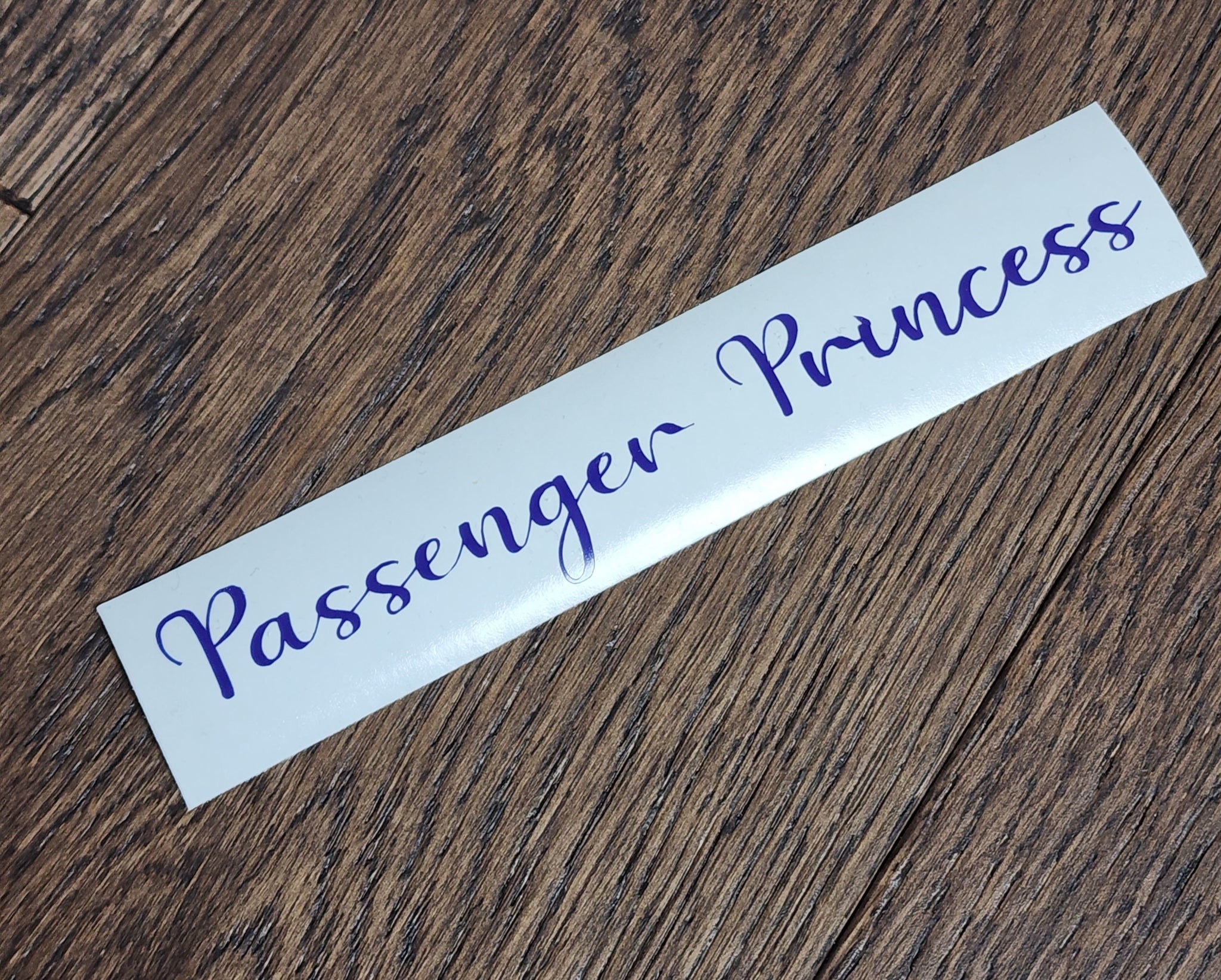 Passenger Princess Decal – Trimmed Renovations